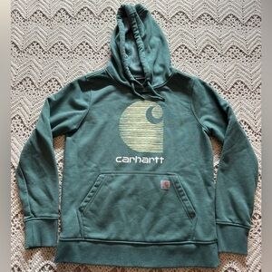 Carhartt Women’s Rain Defender Relaxed Fit Midweight “C” Logo Graphic Size Small